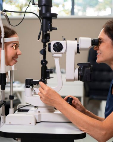 mujer-de-plano-medio-revisando-sus-ojos